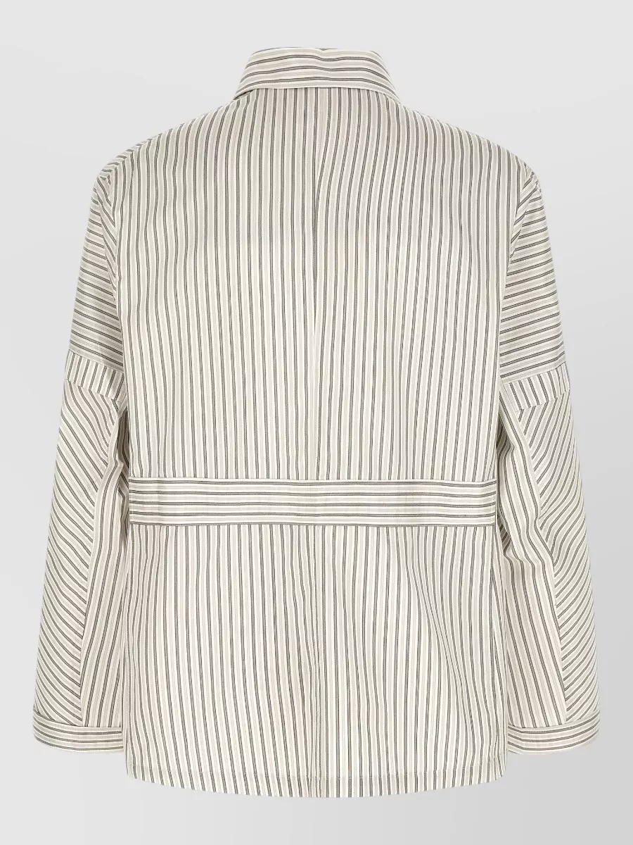 Kiko Kostadinov Paneled Cotton Shirt