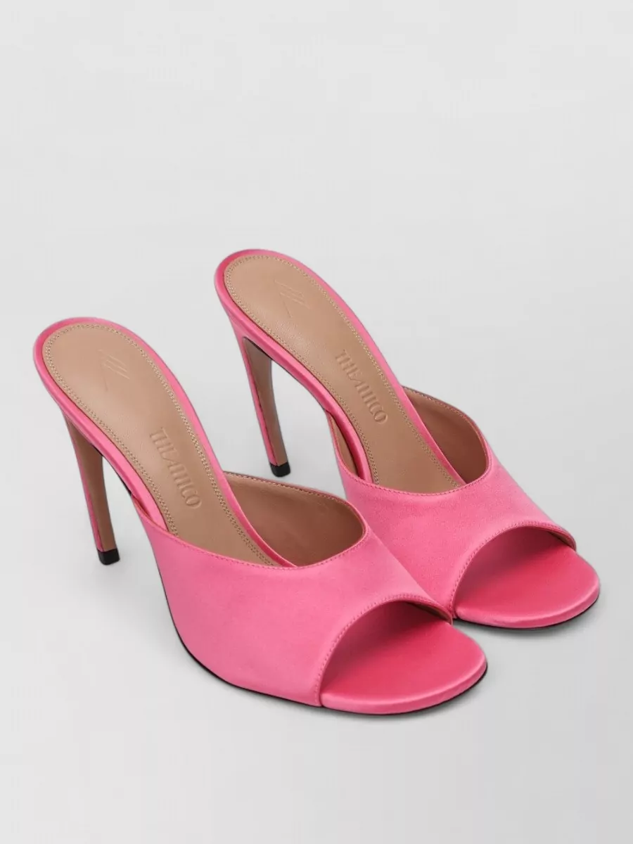The Attico leather mules