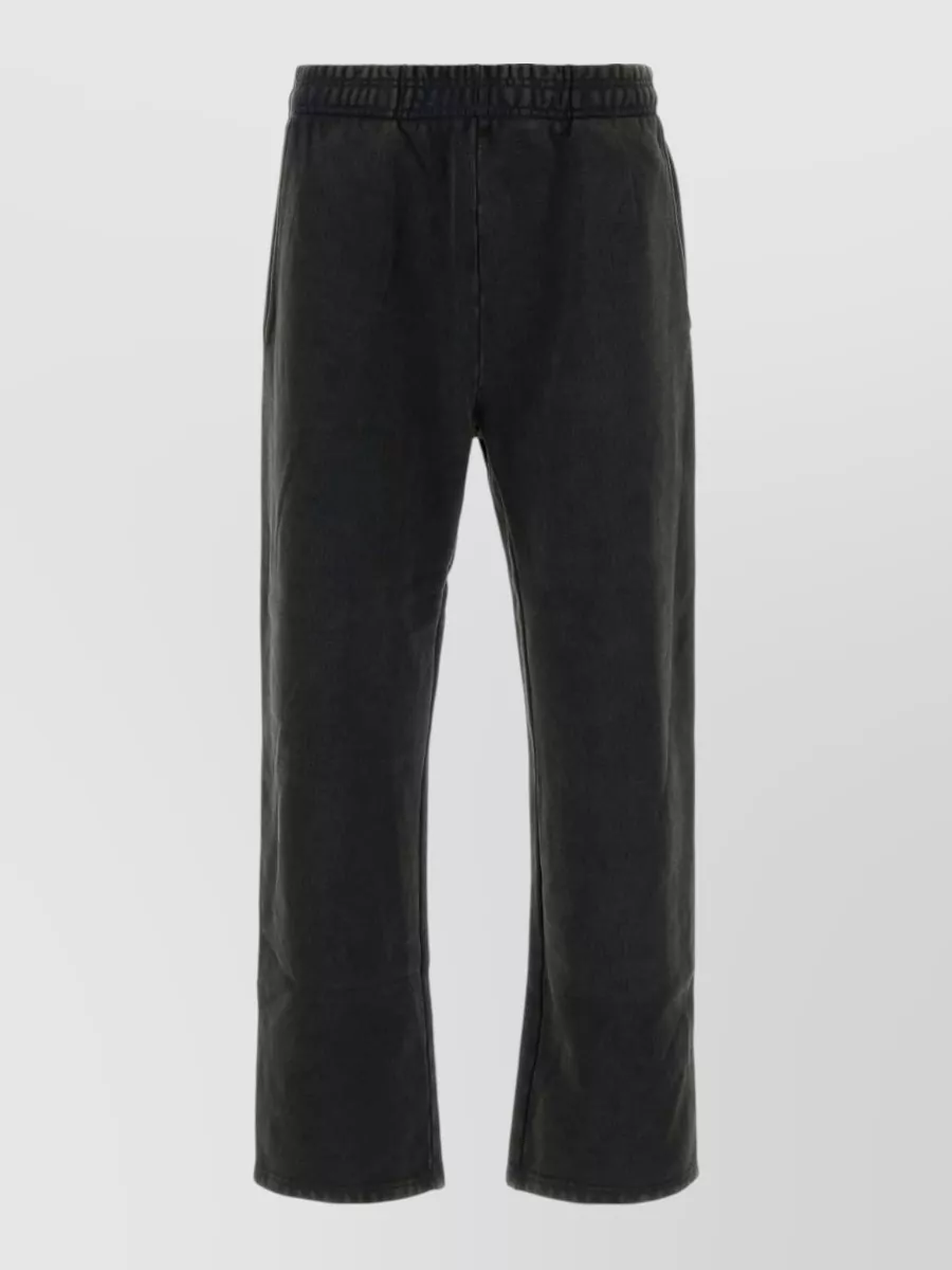 Entire Studios cotton wide-leg straight-leg joggers