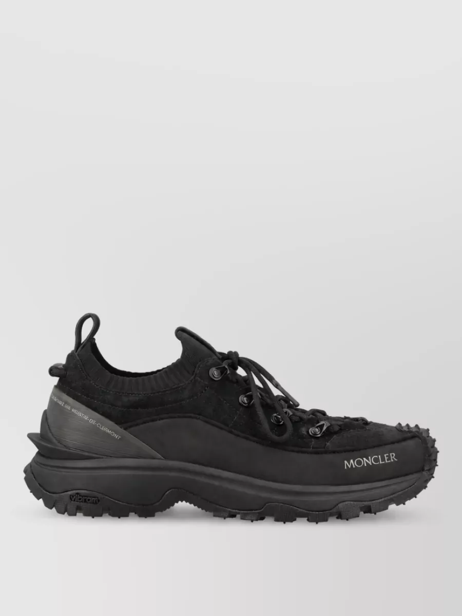 Moncler Leather Low-Top Sneakers
