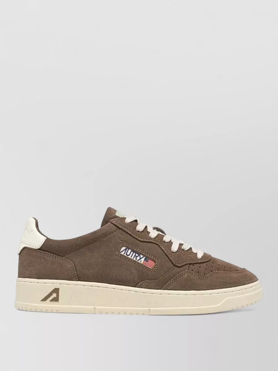 Autry Suede Low-Top Sneakers