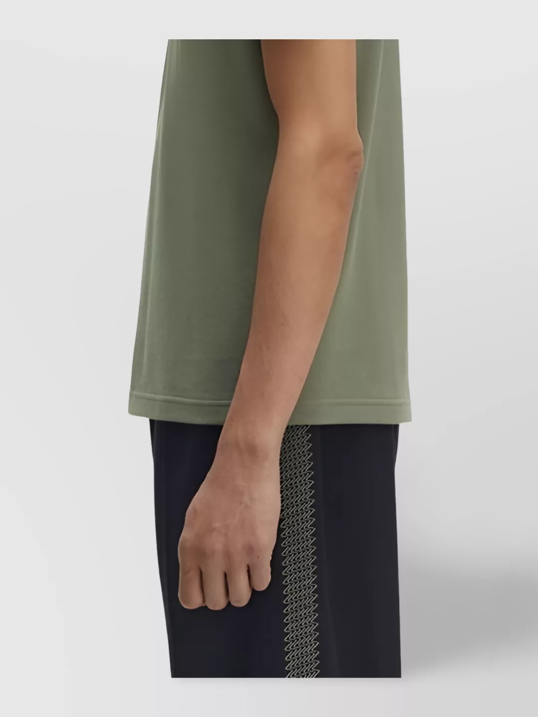 Fred Perry Polo Shirt With Ribbed Cuffs And Short Sleeves