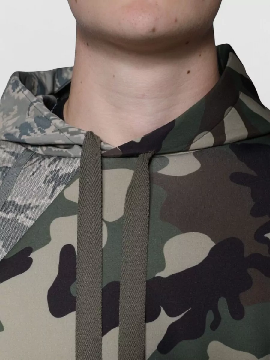 Dolce&Gabbana Camouflage Hooded Sweatshirt