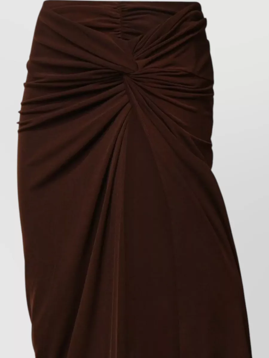 The Andamane Draped Maxi Skirt