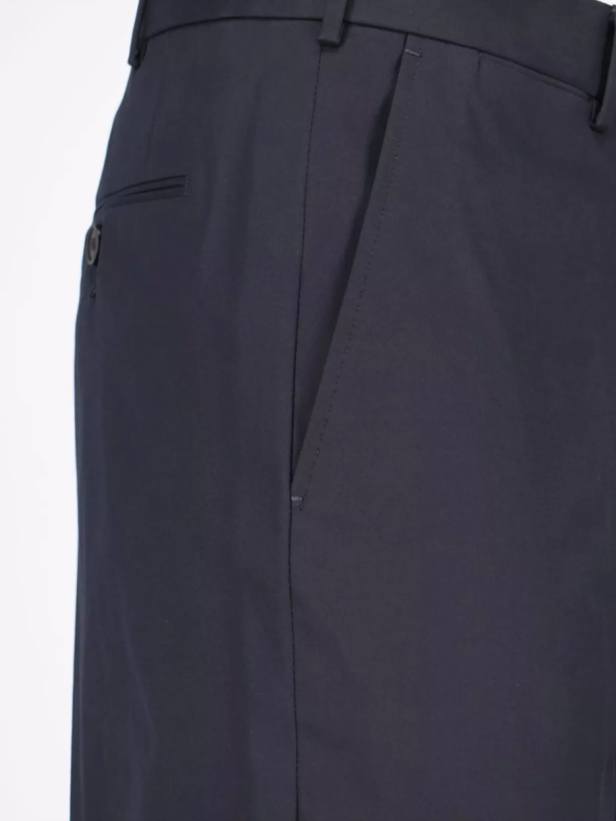 ZEGNA STRAIGHT TROUSERS WITH POCKETS AND LOOPS