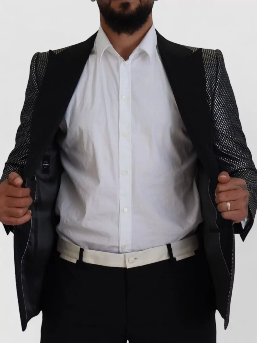 Dolce&Gabbana Silk Slim-Fit Single-Breasted Dinner Jacket