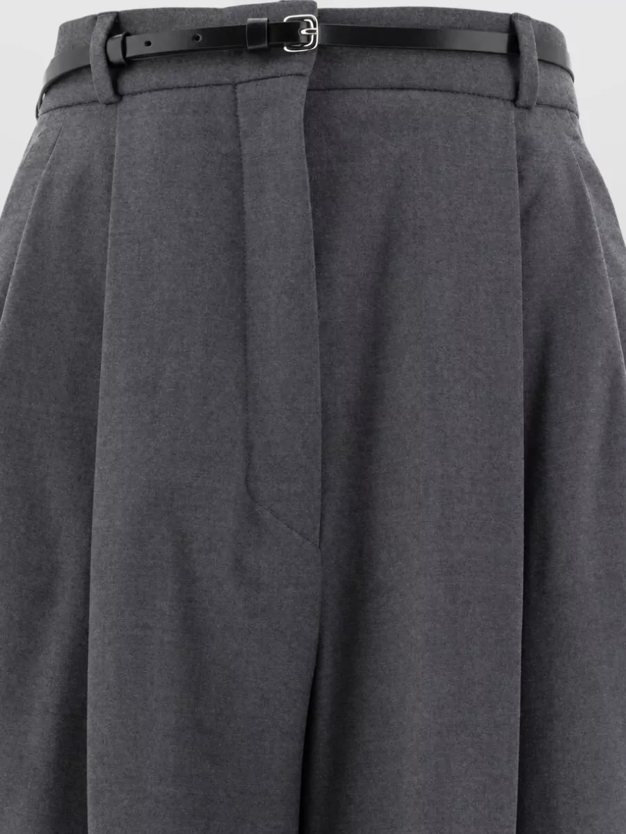 Sportmax Wool Tailored Trousers
