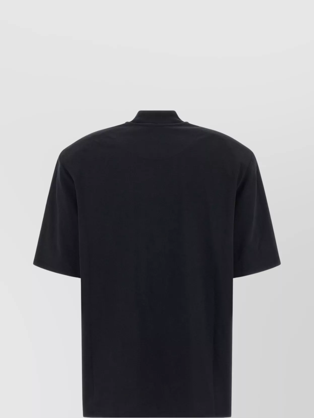 Attico T-shirt Black In Blue