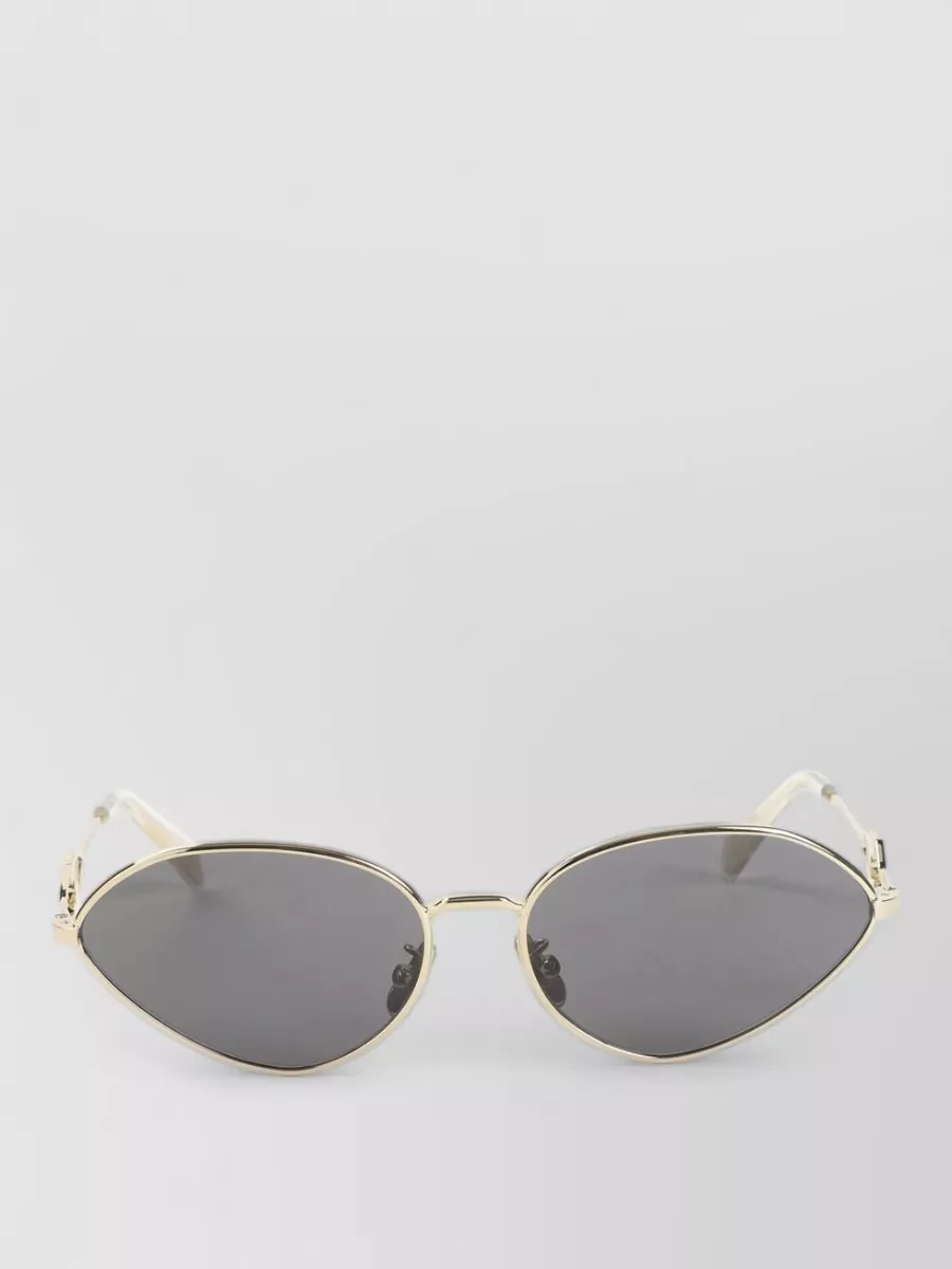Celine oval metal sunglasses