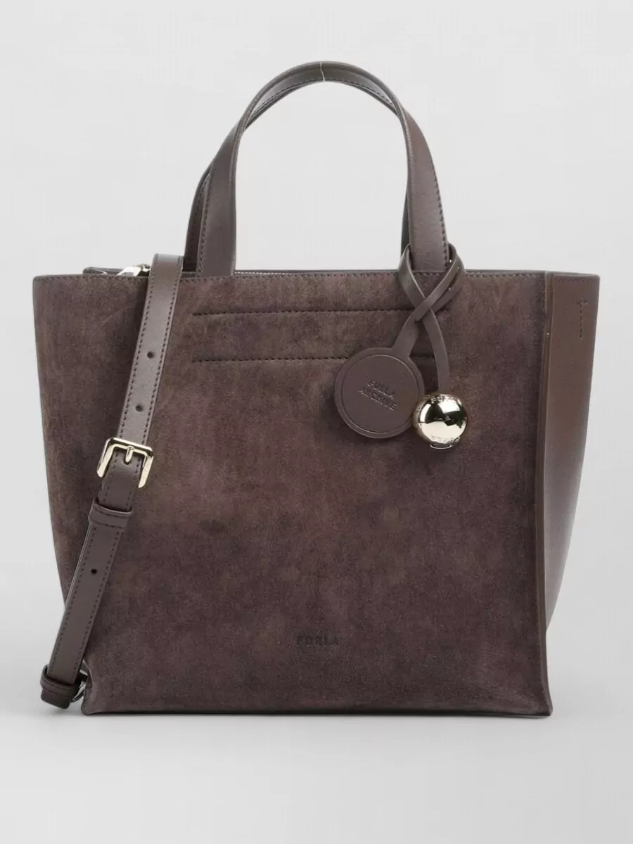 Furla divide it small leather tote bag