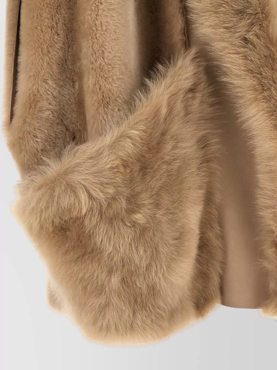 Blancha Shearling Sleeveless Vest