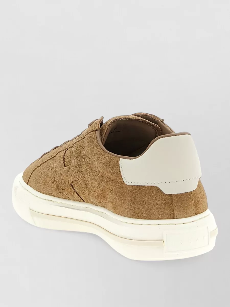 Hogan H691 Sneakers Suede Finish Rubber Sole