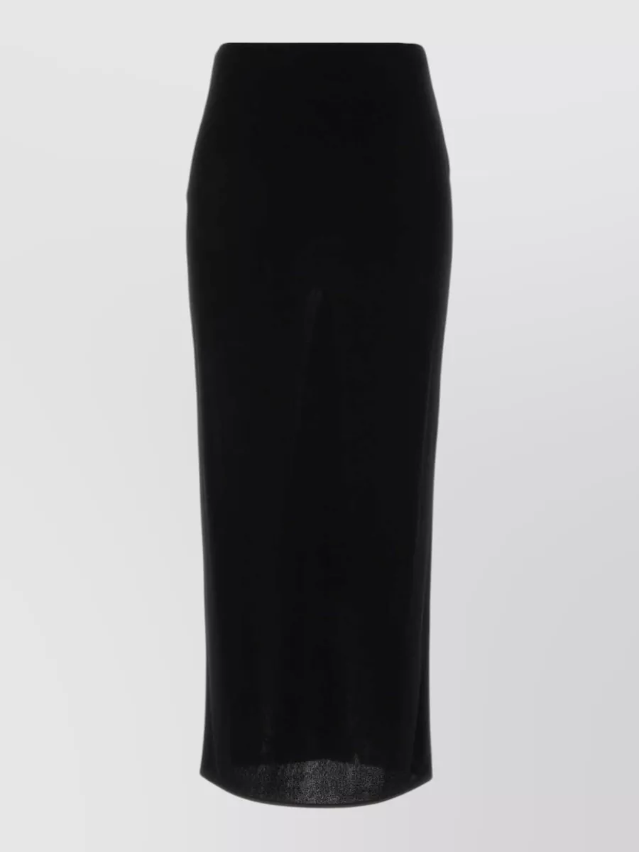 Valentino Garavani viscose fitted skirt