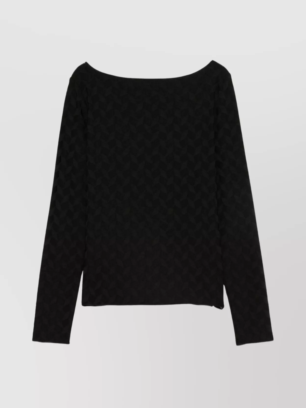 トップス EMPORIO ARMANI design knit Emporio Armani Knitted Polo Shirt - Vertical Grey - 3D1MXM-1MPGZ