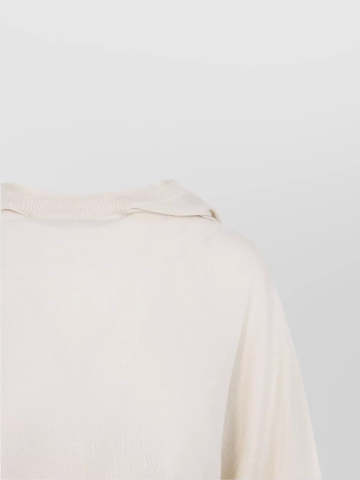 Rick Owens Cropped Hooded Tunic Pullover