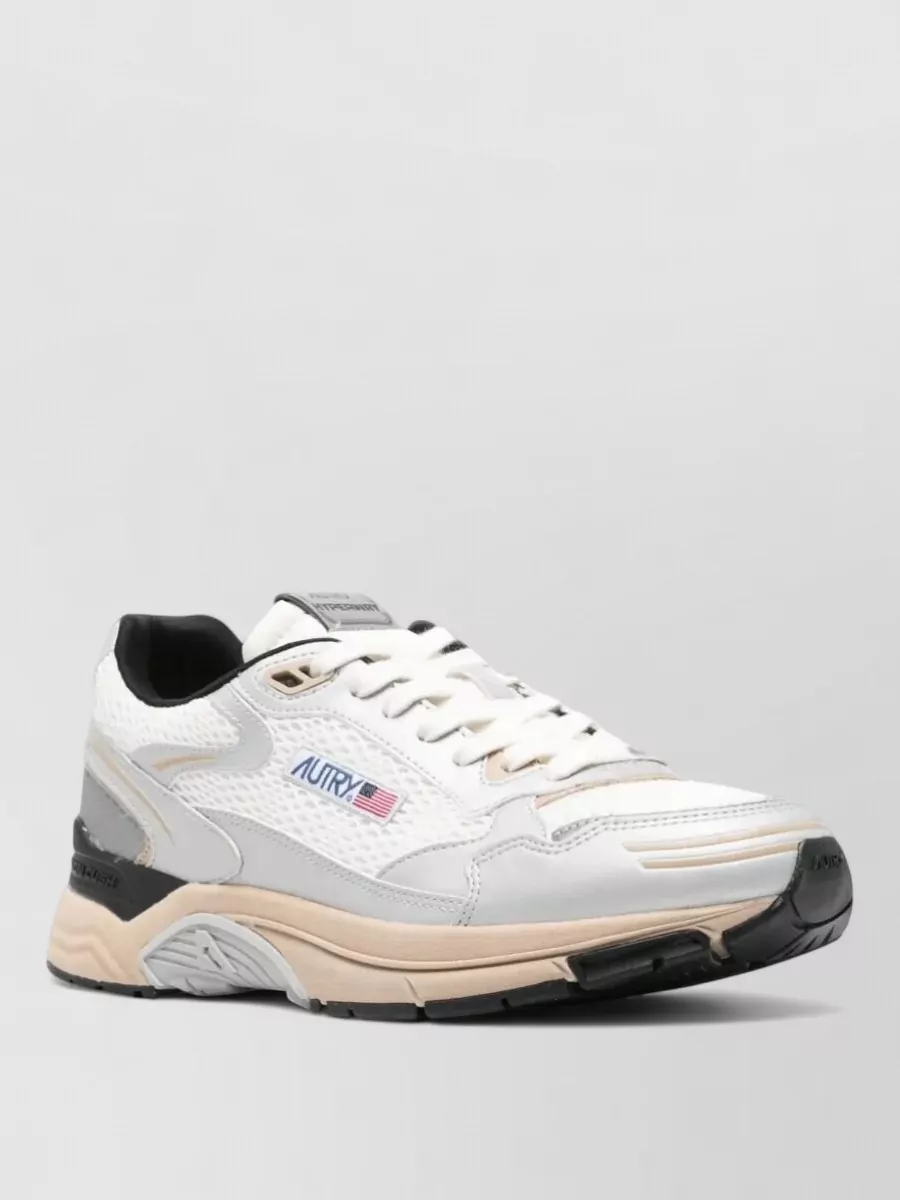 Autry calf leather low-top sneakers