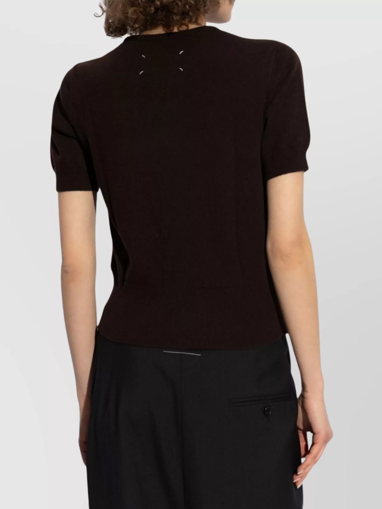 Maison Margiela Sleeveless Crew Neck Top