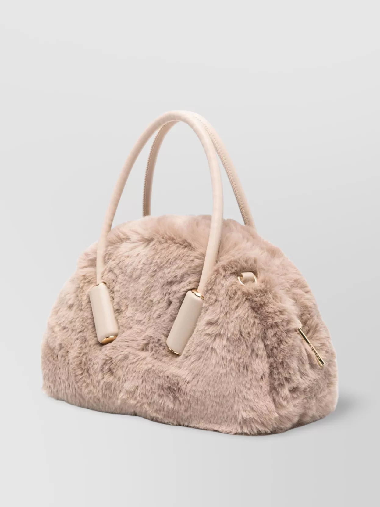 Themoirè Selene Faux-fur Tote With Adjustable Strap
