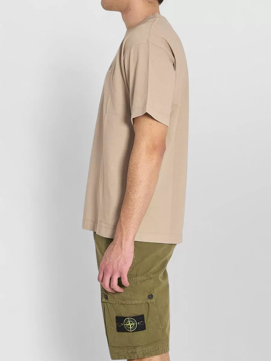 Stone Island Cotton Oversized Short-Sleeve T-Shirt