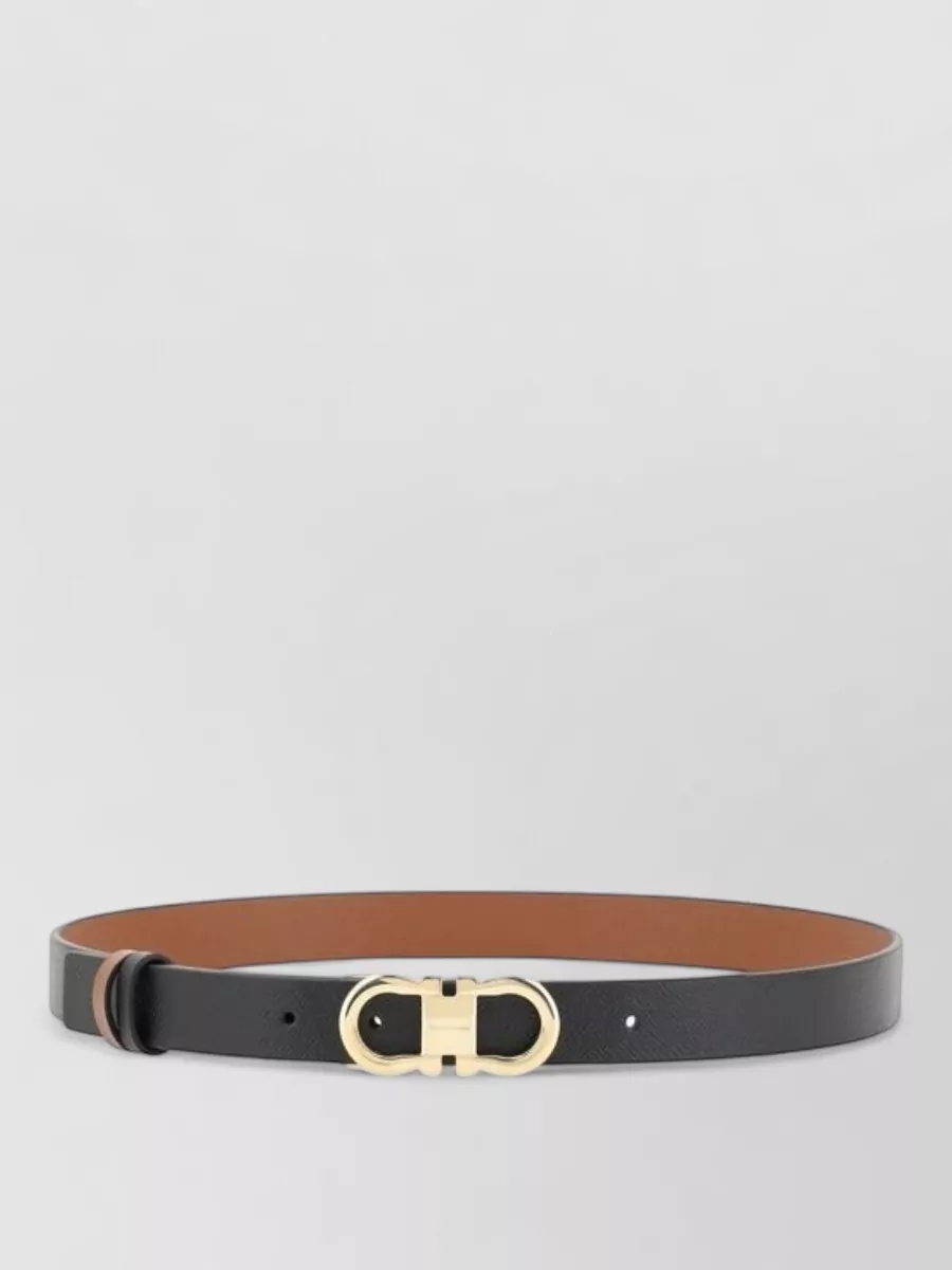 Ferragamo leather reversible belt