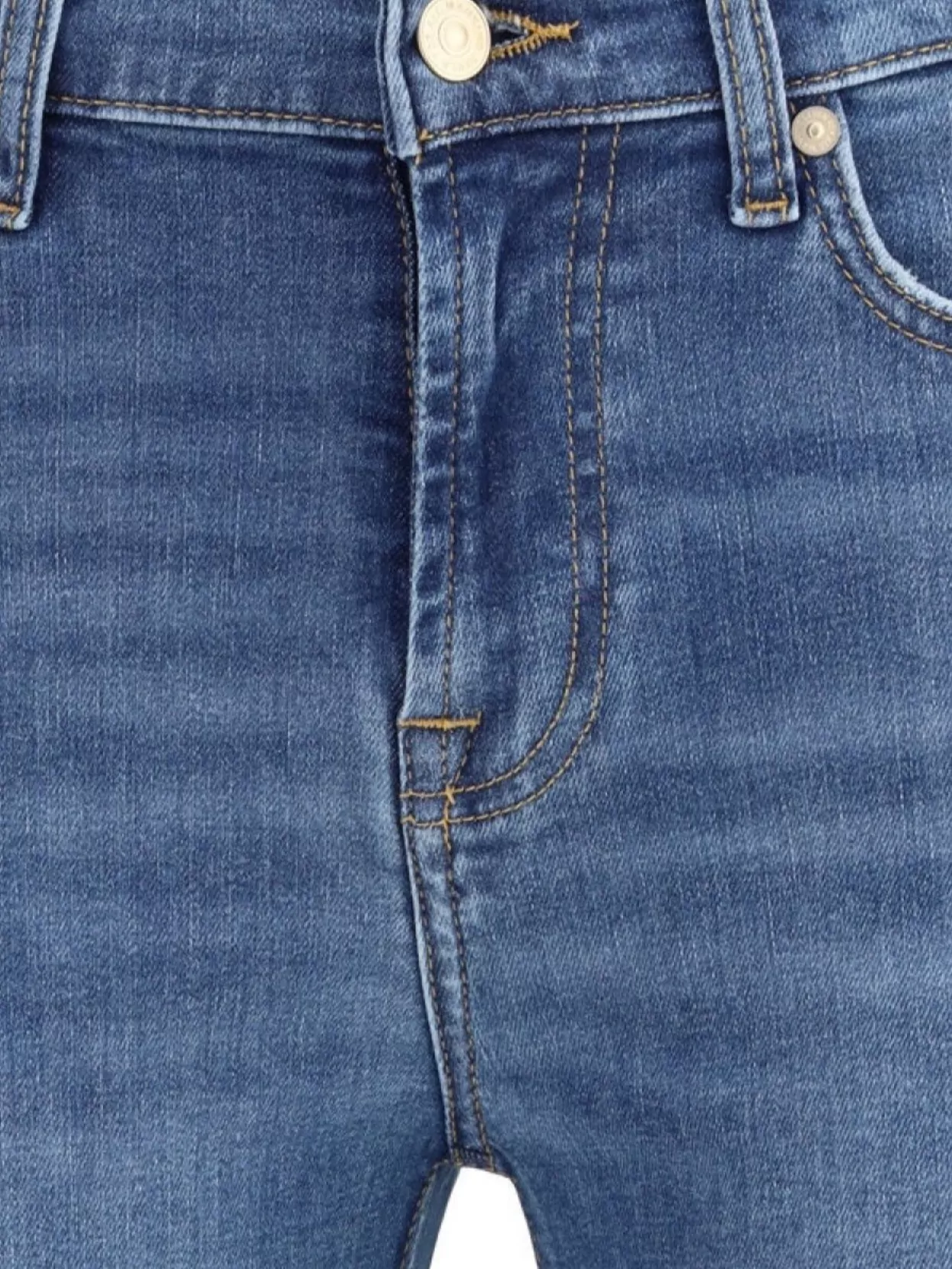 7 For All Mankind High Waist Flared Slim Leg Trousers