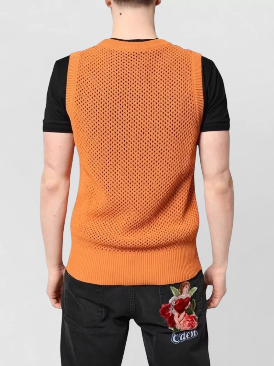 Dolce&Gabbana Cashmere Silk Sleeveless Jumper