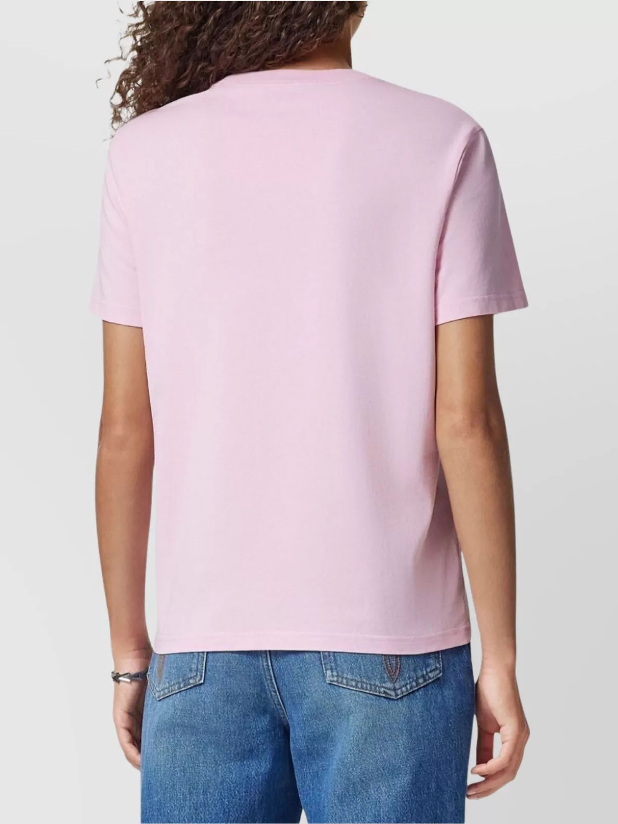 【関税&送料込み】Versace Fringed Logo T-Shirt Clothing Versace Fringed logo t-shirt for casual style | The Fashion