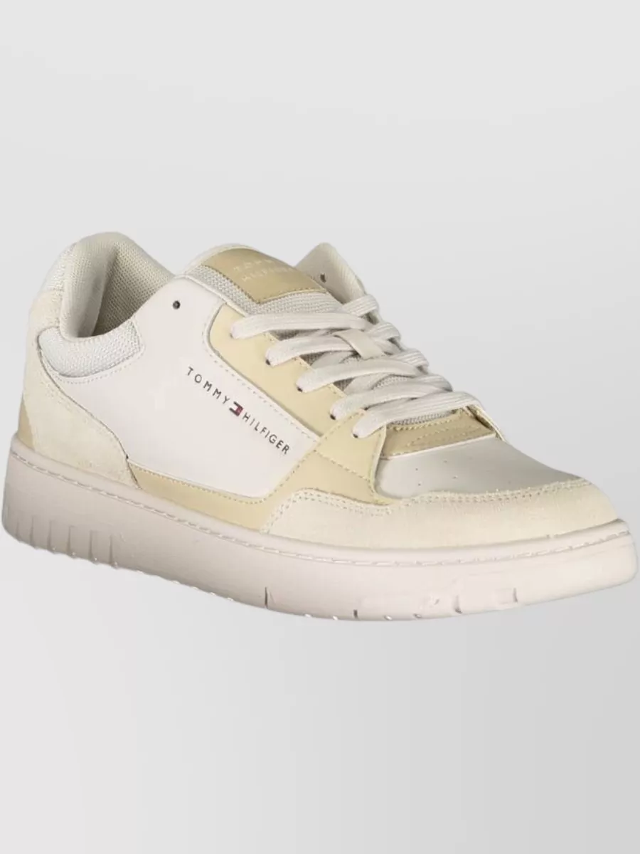 Tommy Hilfiger Leather Lace-Up Sneakers