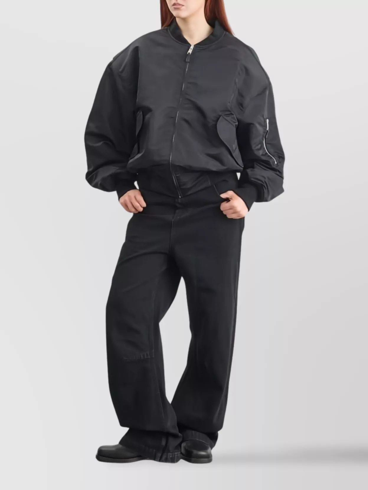Entire Studios Short Utility Jackets Featuring Multiple Pockets