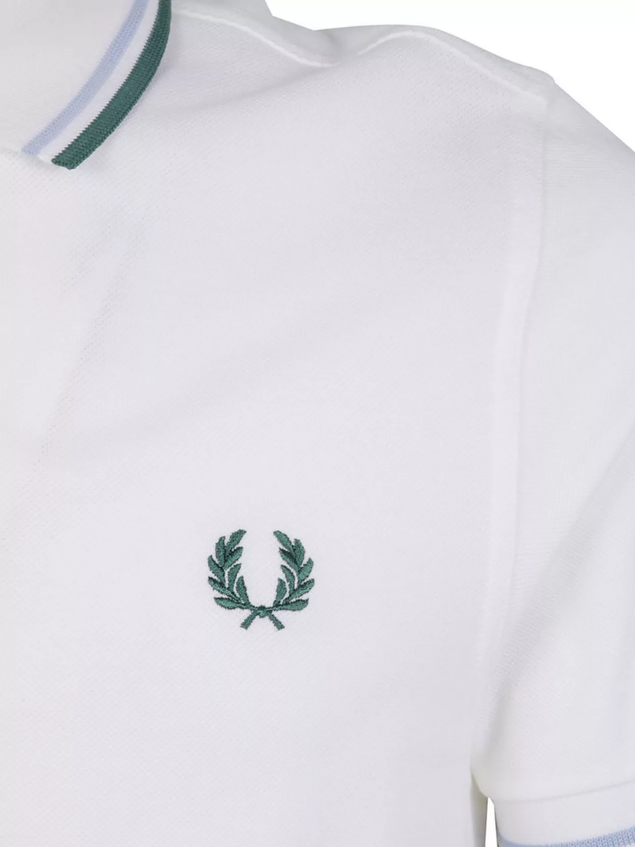 Fred Perry Ribbed Collar Short Sleeve Polo Shirt