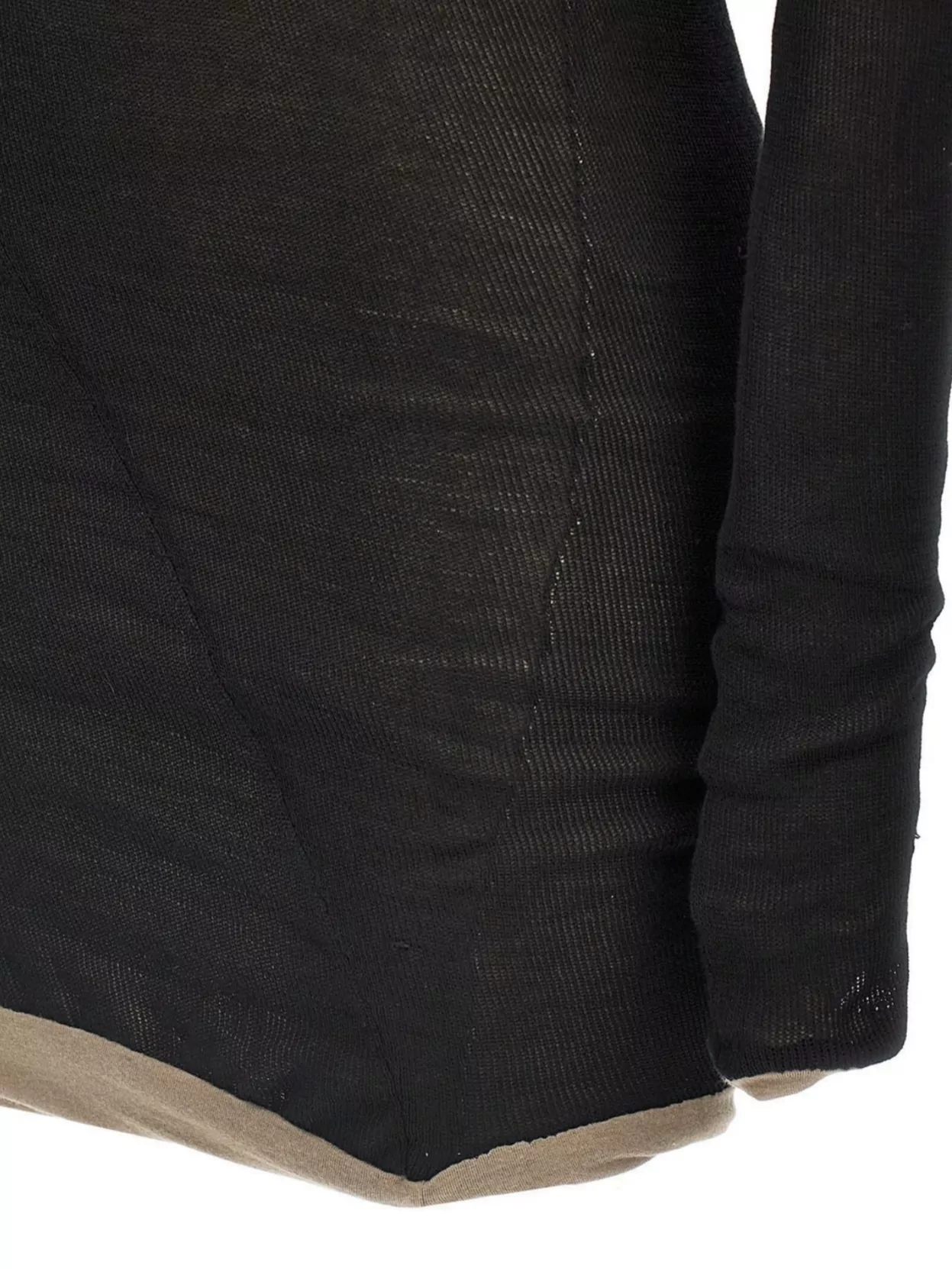 Shop Attico Crew Neck Minidress Sheer Fabric