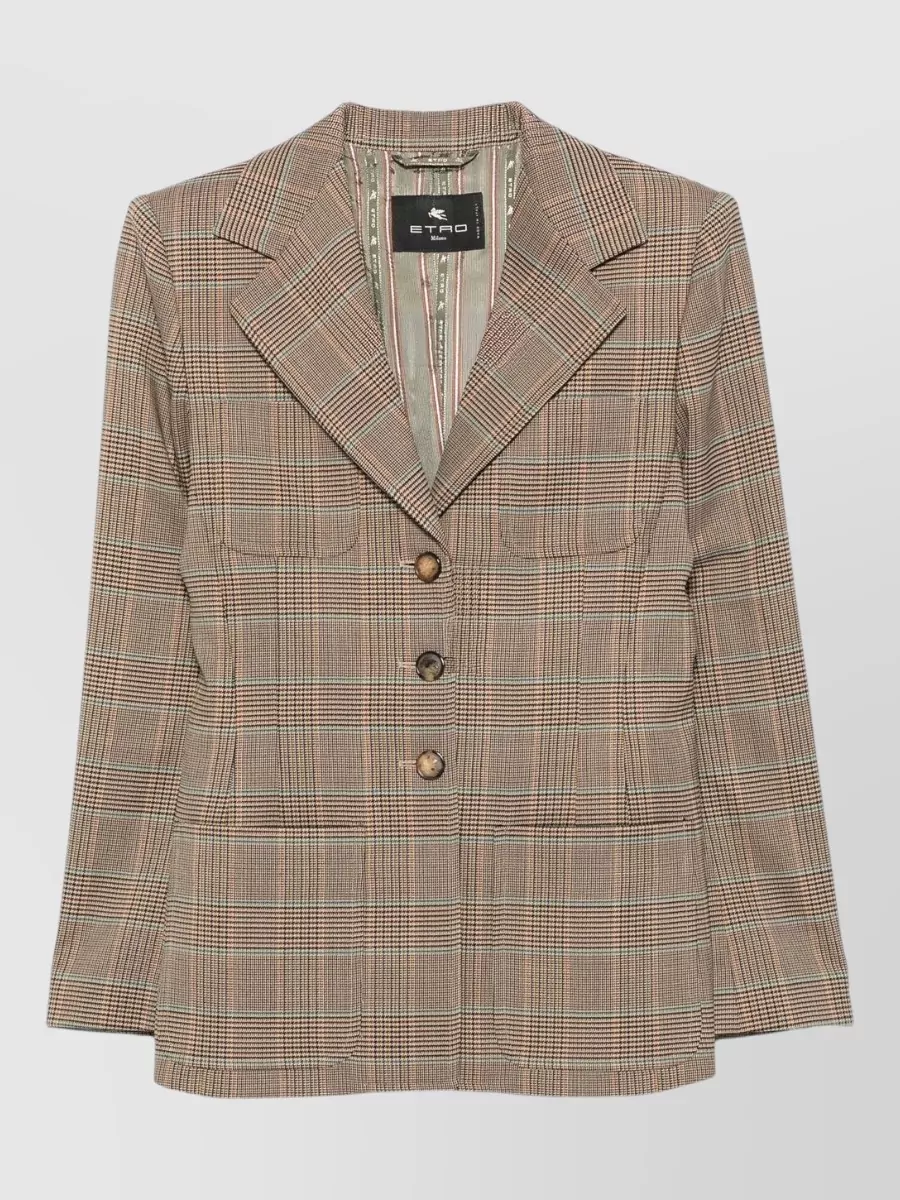 Etro wool suit jacket