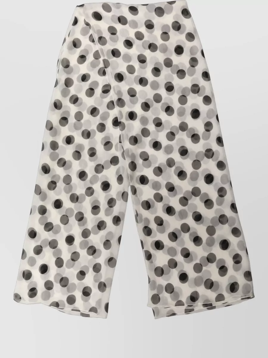 Dolce&Gabbana Silk Polka Dot Scarf