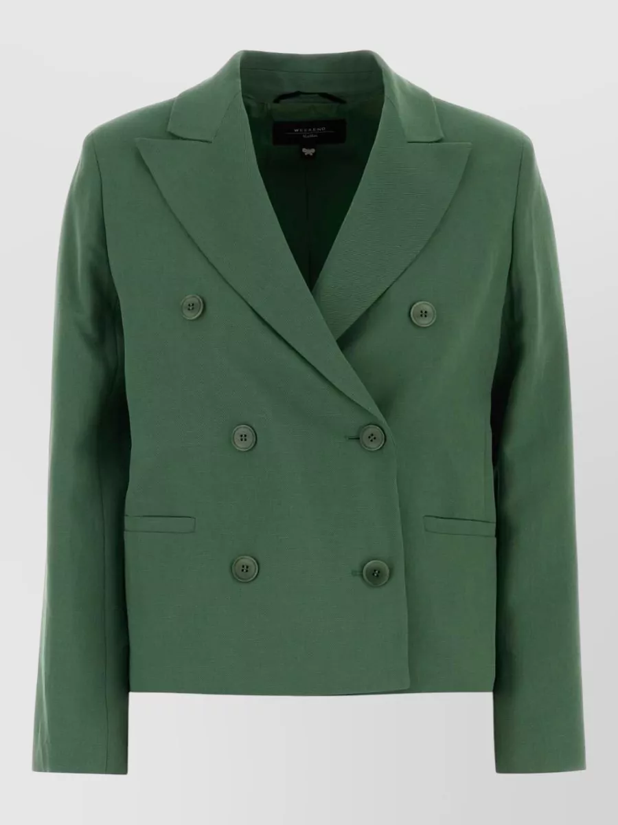 Weekend Max Mara Linen-Blend Blazer