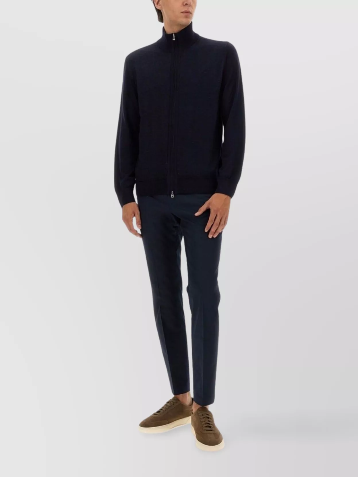Hugo Boss Sweater Boss Men Color Blue In Blue