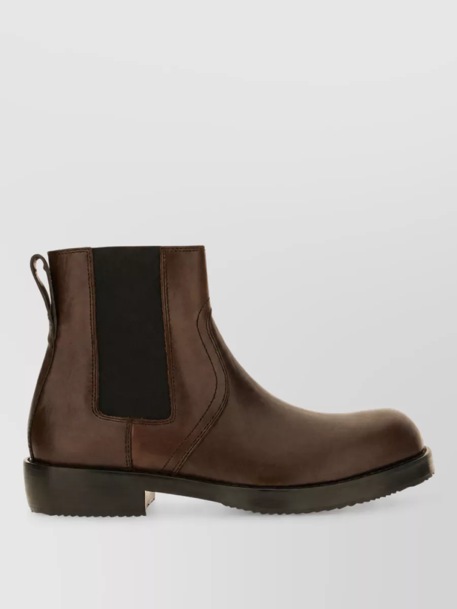 Dries Van Noten Leather Boots