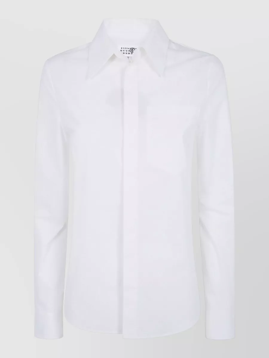 Mm6 Maison Margiela cotton long-sleeve shirt
