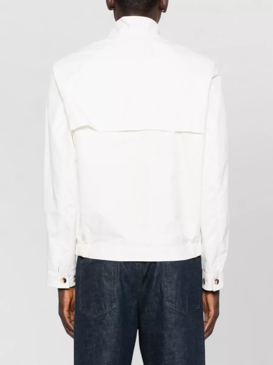 Brunello Cucinelli Blouson Jacket With High Collar And Buttons