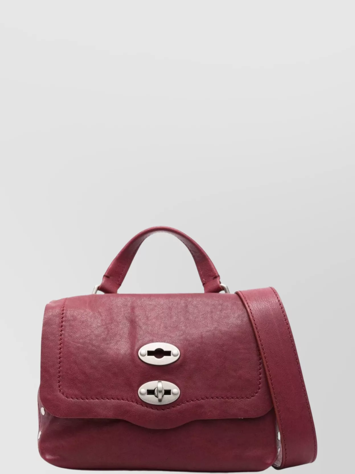 Zanellato Baby Leather Handbag And Shoulder Strap