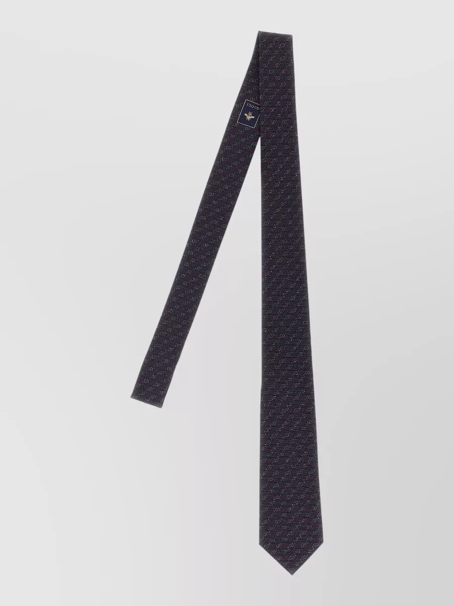 Gucci silk jacquard tie