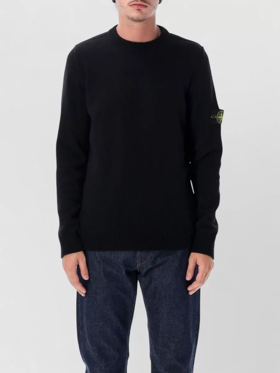 Stone Island wool crewneck sweater
