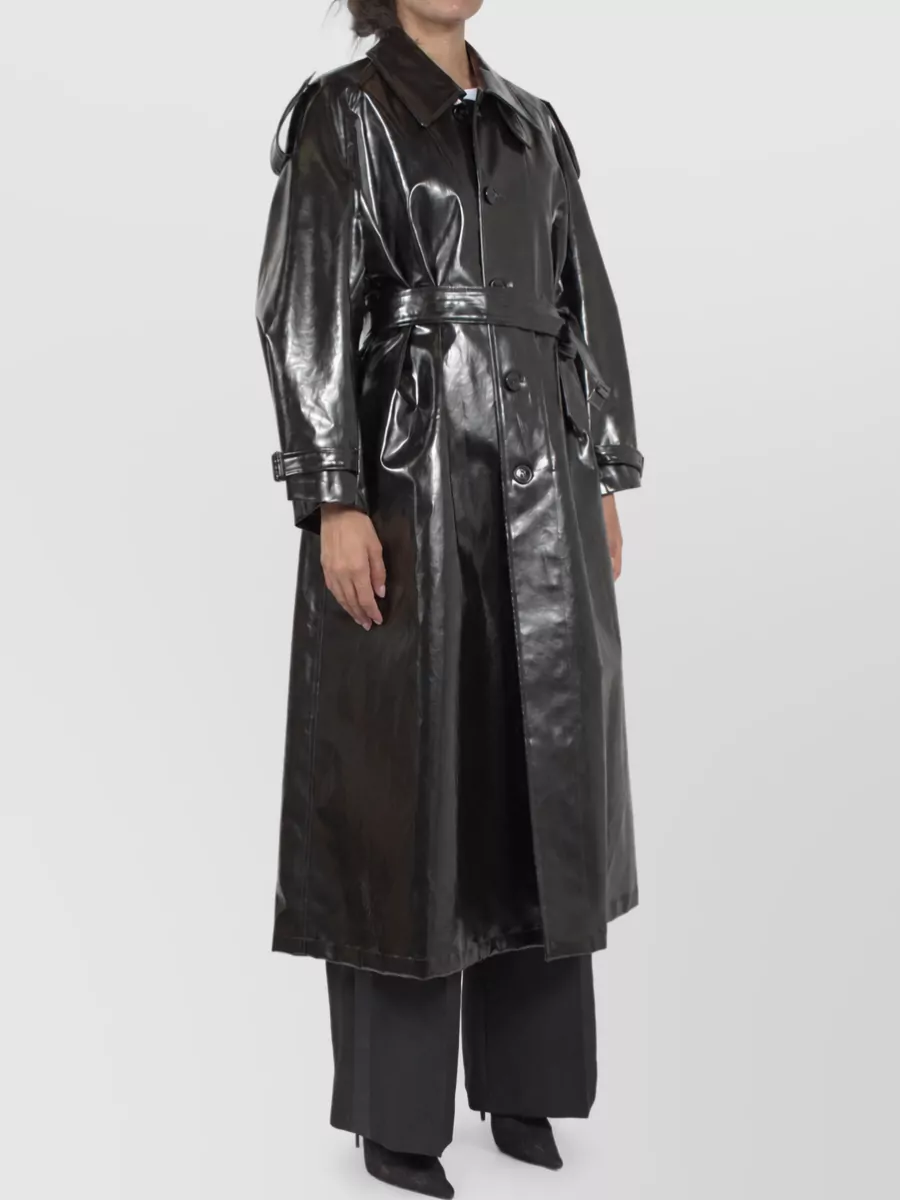 Saint Laurent Fitted Trench Jacket