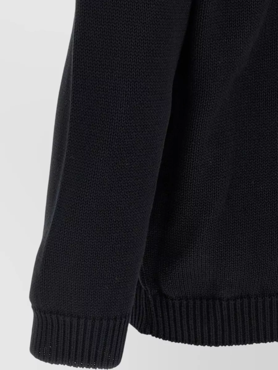 Off-White Bookish Shared Crew Neck Knit Sweater