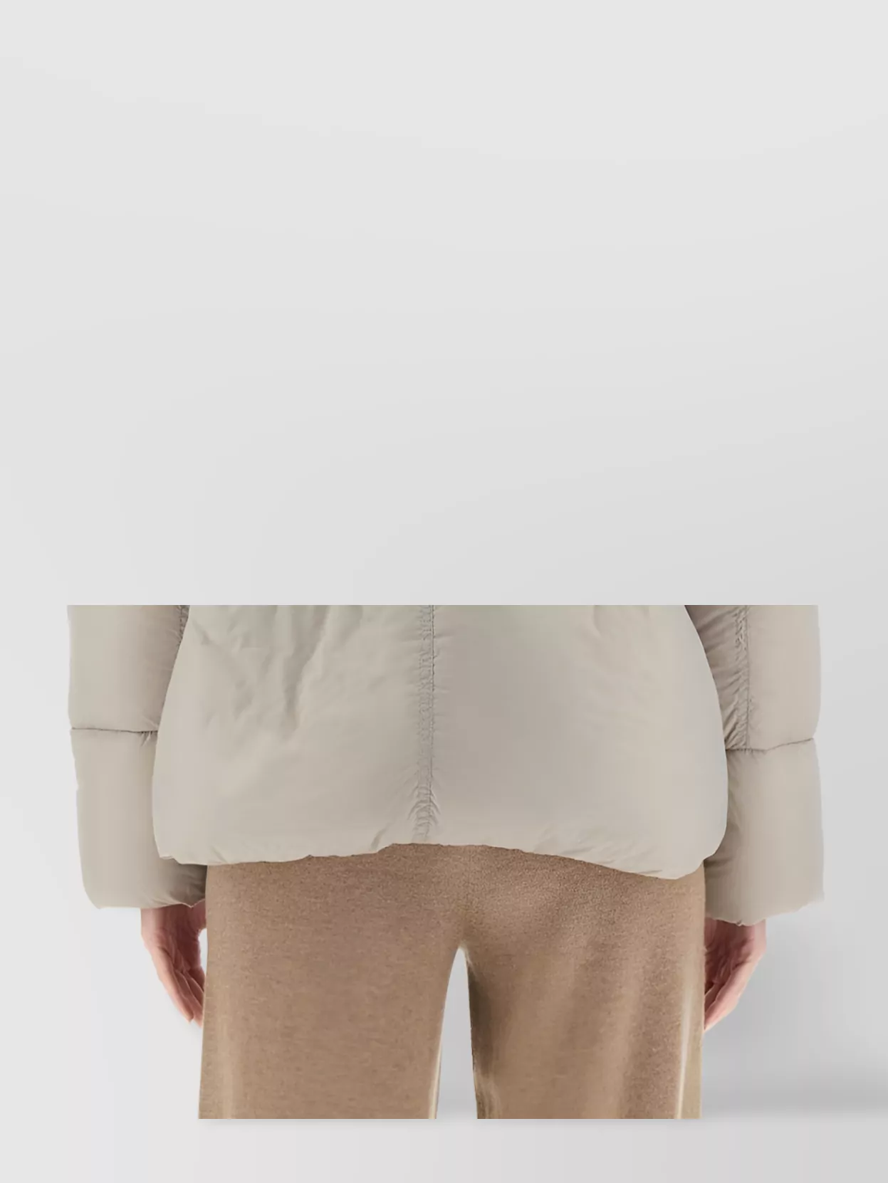 Shop Canada Goose "rhoda" Quilted Hooded Jacket With Side Pockets