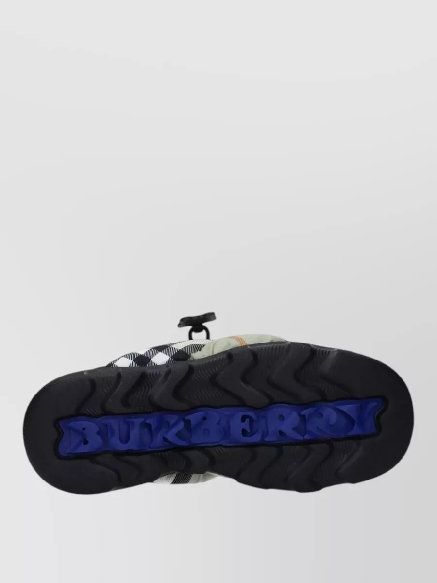 Burberry Plaid Loafers
