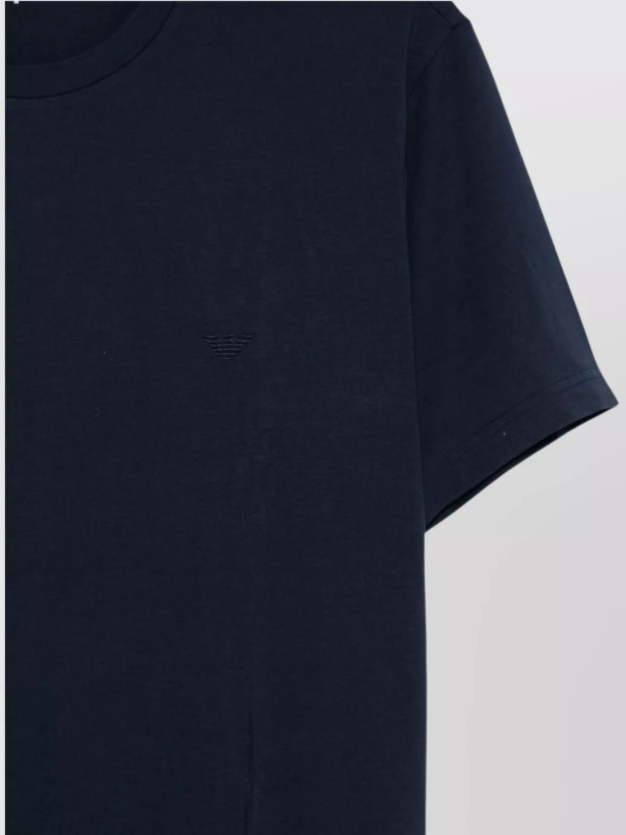 Emporio Armani Crew Neck Short Sleeve T-Shirt Design