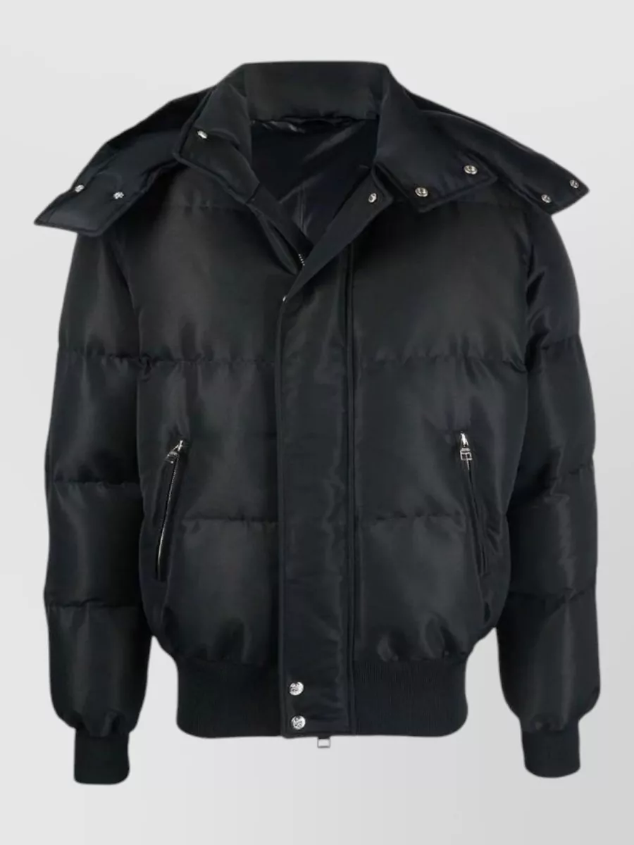 Alexander McQueen down bomber jacket