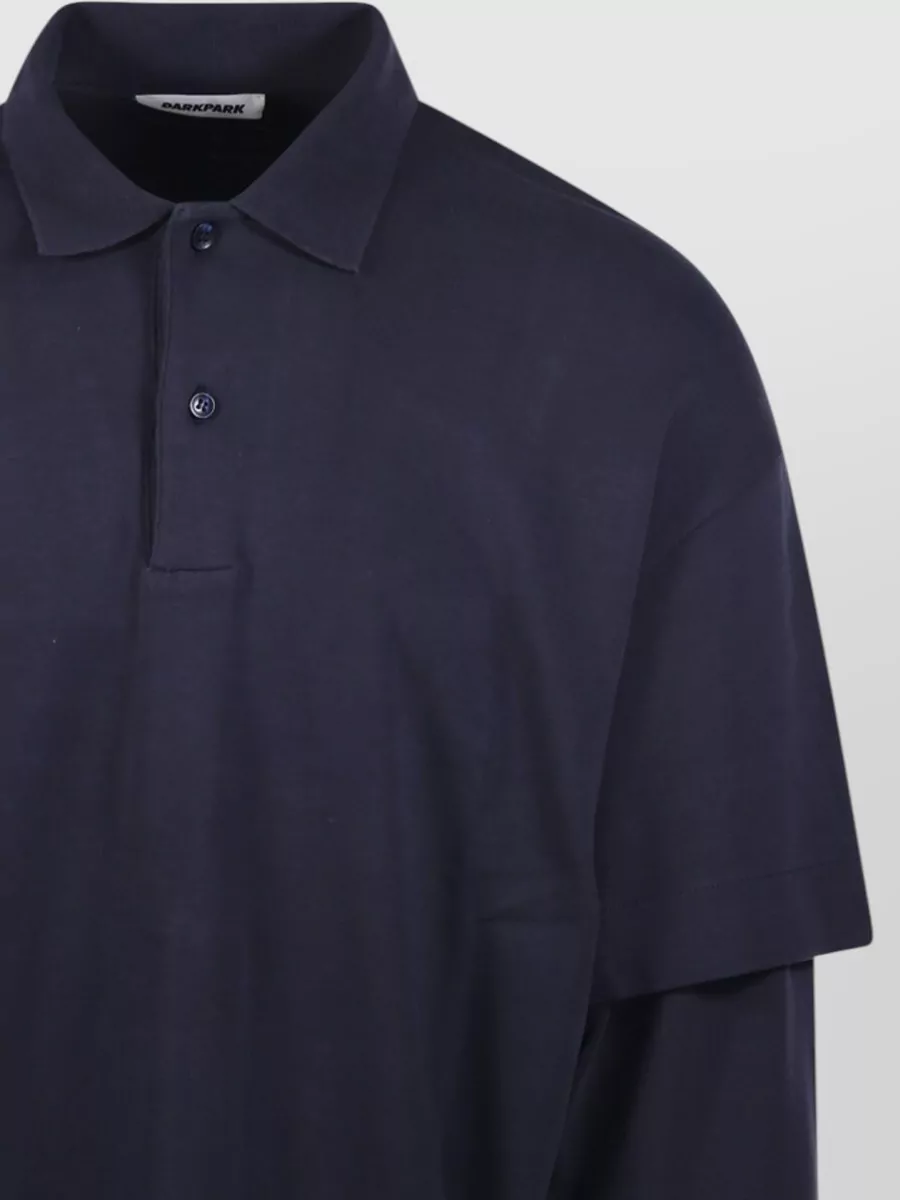 Darkpark Double Sleeve Polo T-Shirt