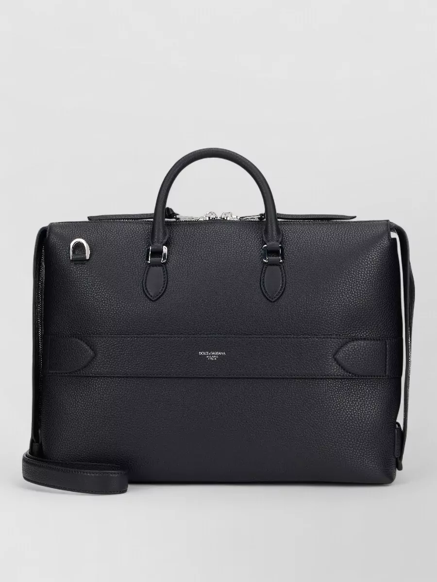 Dolce&Gabbana leather travel bag