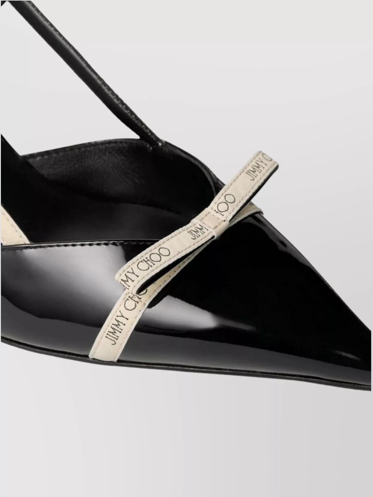 Jimmy Choo 65Mm Patent Leather Sling Back Pumps